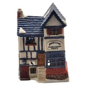 Dept 56 Jones & Co. Brush & Basket Mats Heritage Village Dickens Series VTG 1984